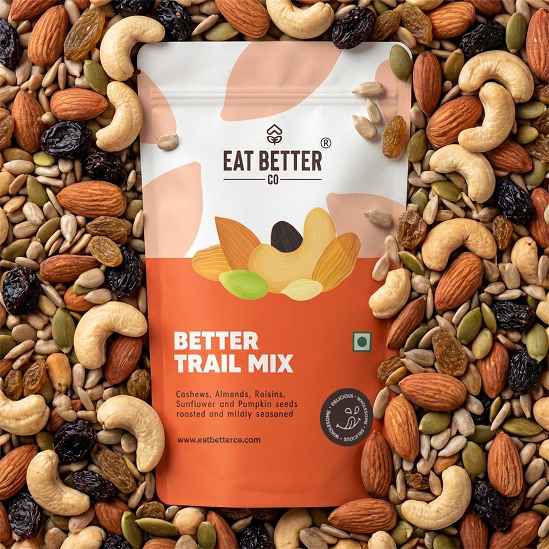 BETTER TRAIL MIX - NUTS, SEEDS, & RAISINS