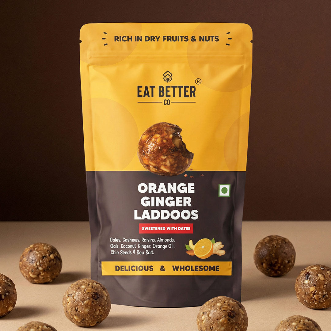 Orange Ginger Laddoos - Value Pack