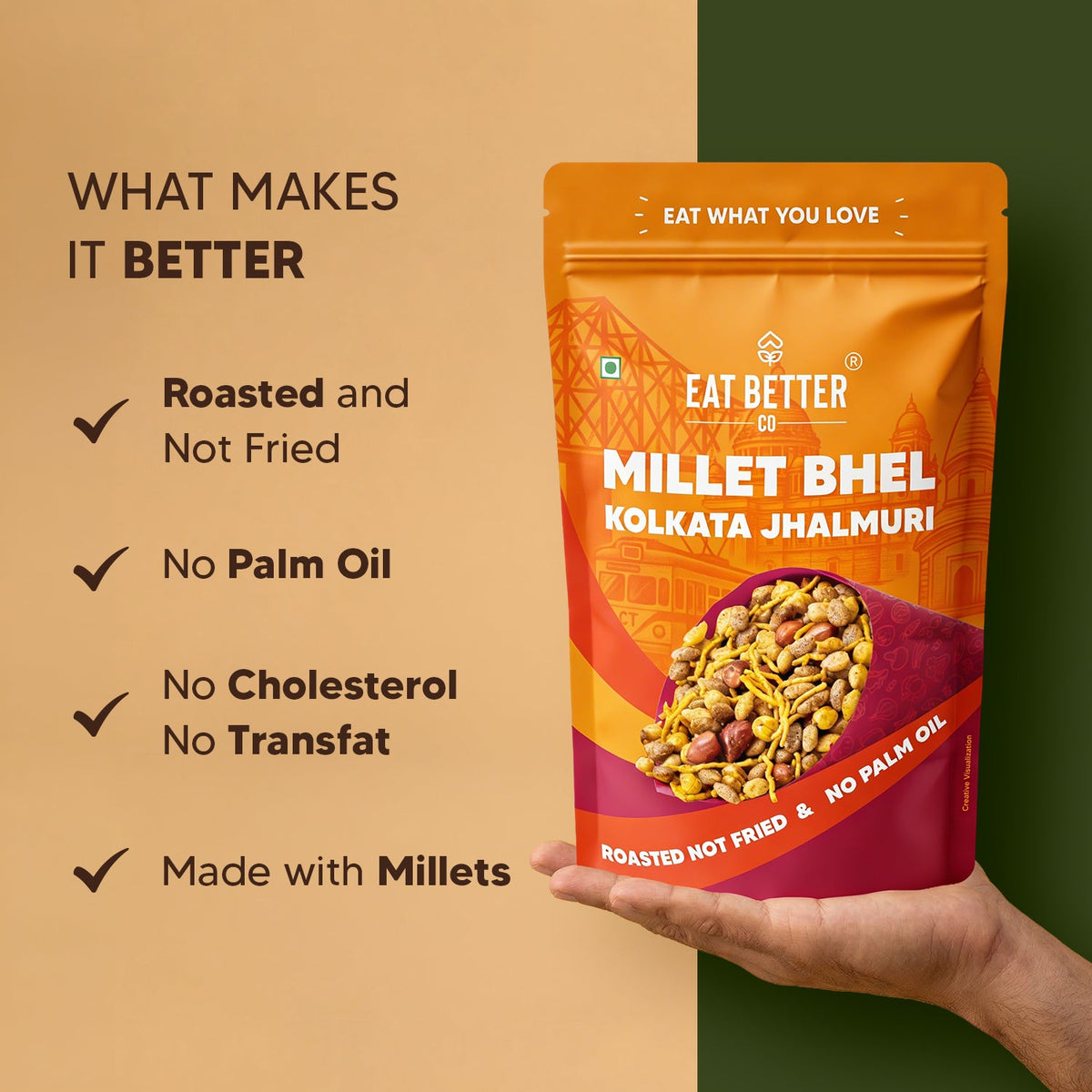 Millet Bhel - Kolkata Jhalmuri