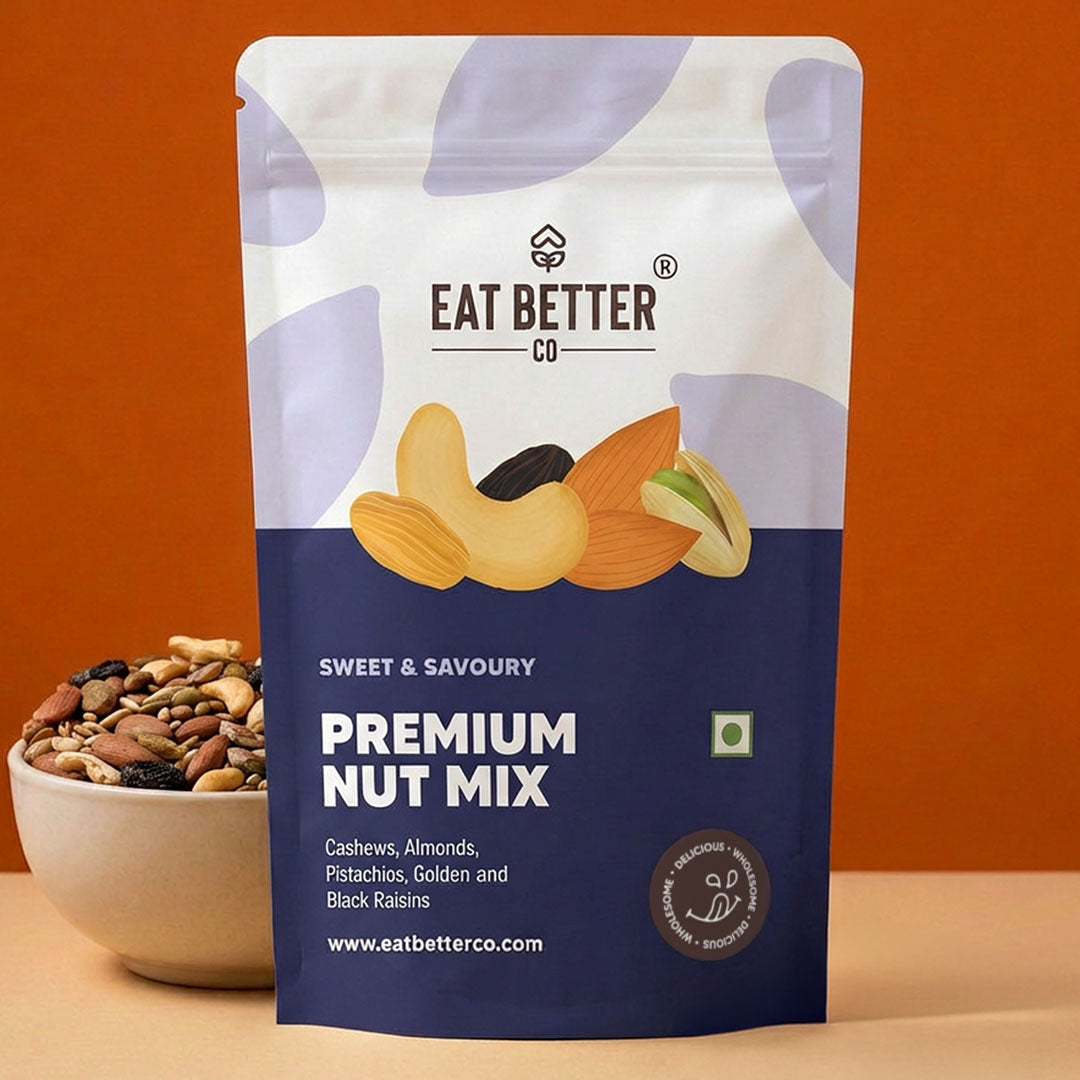 PREMIUM NUT MIX - JUMBO NUTS & RAISINS