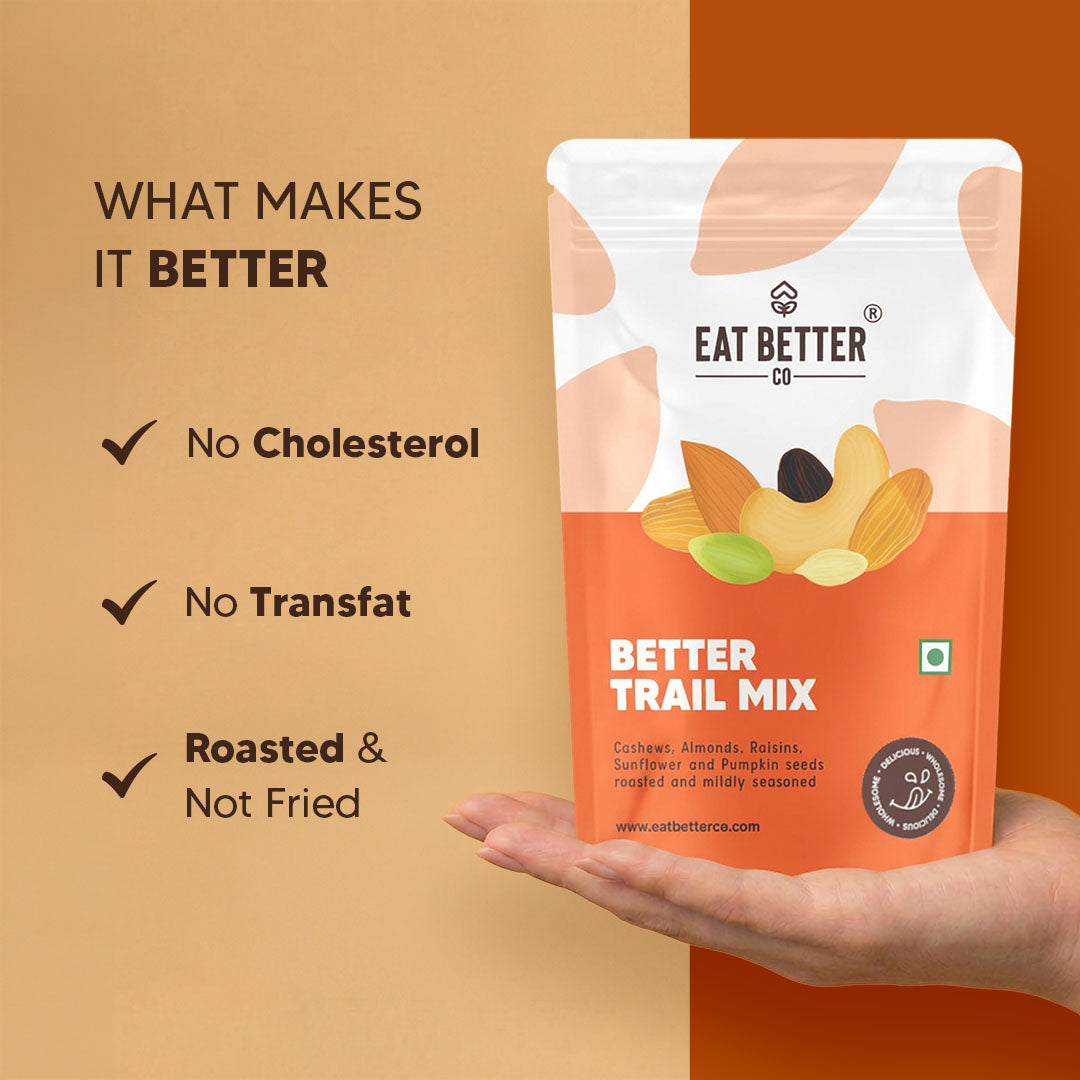 BETTER TRAIL MIX - NUTS, SEEDS, & RAISINS