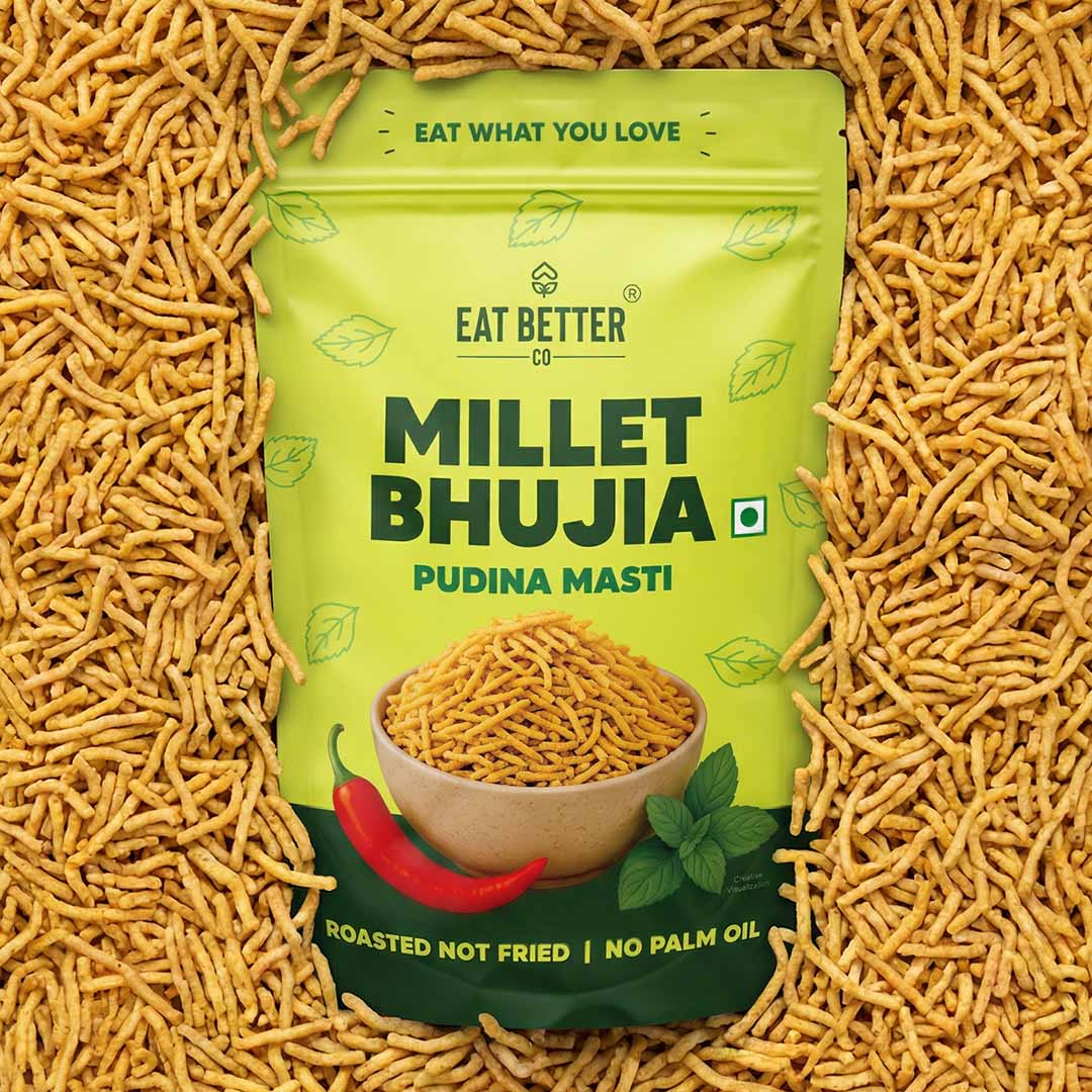 Millet Bhujia - Pudina Masti