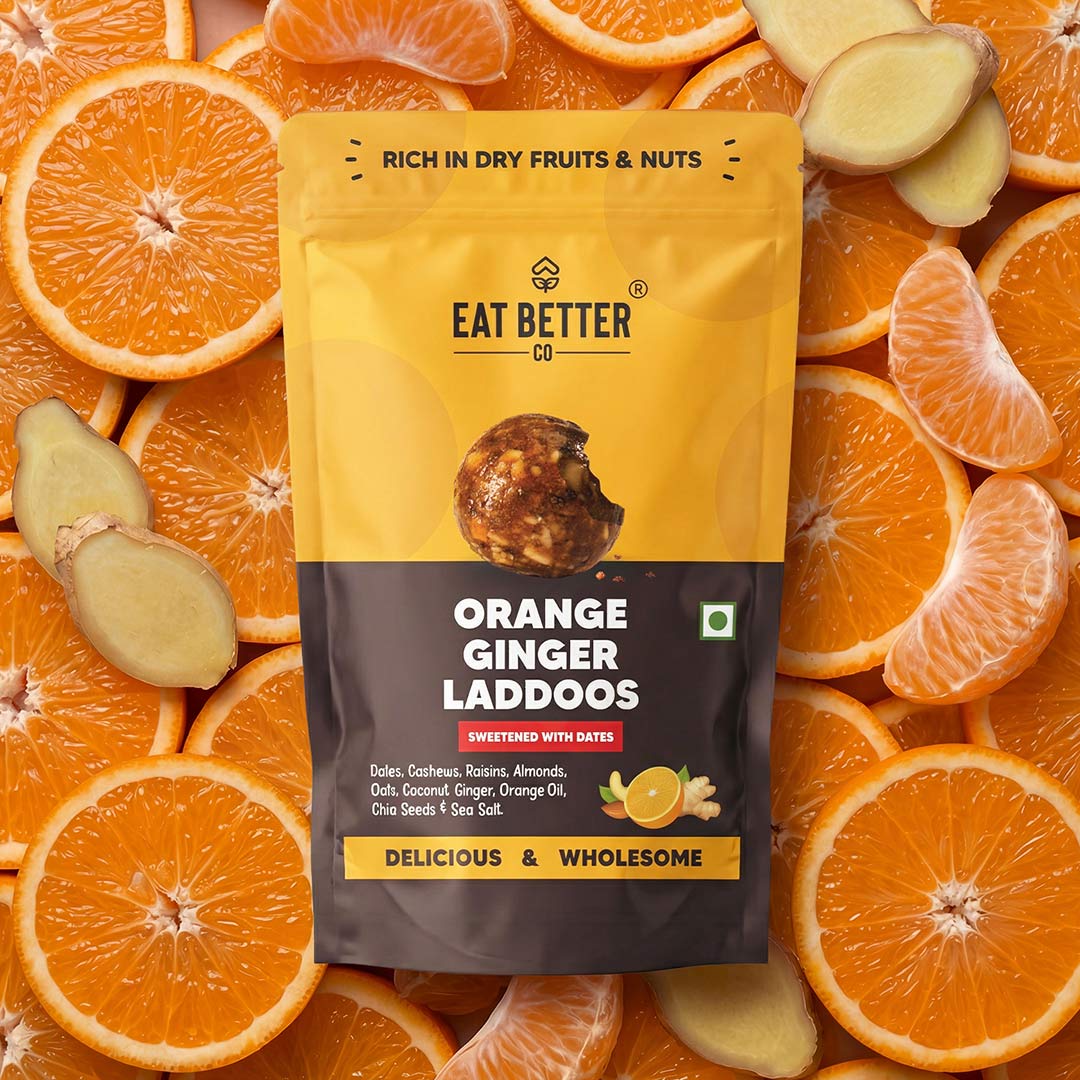 Orange Ginger Laddoos  - Value Pack