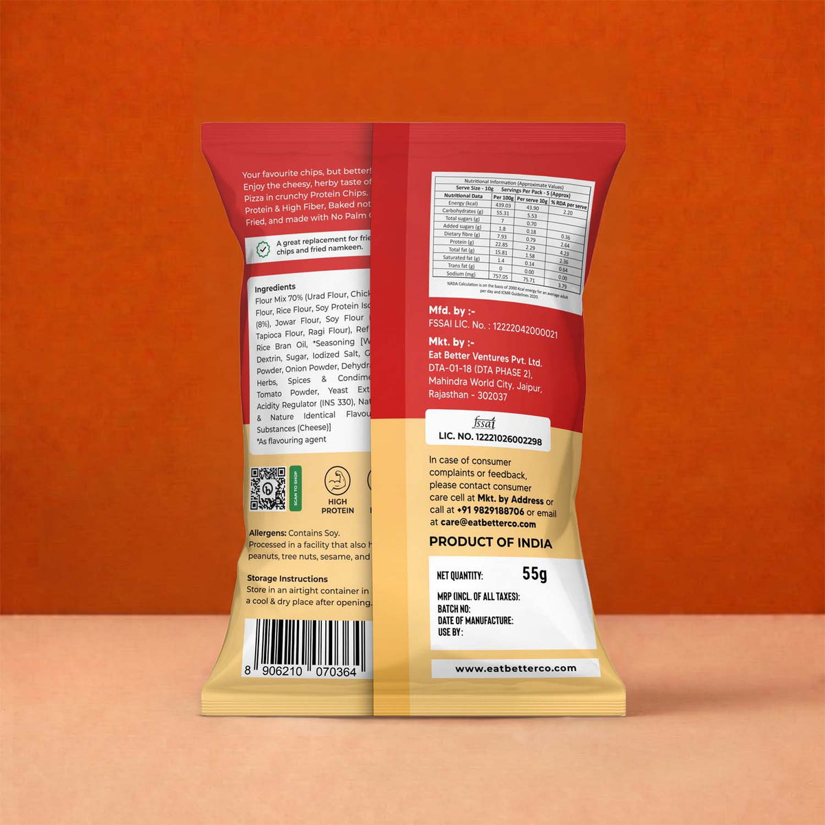 Protein Chips - Pizza Party