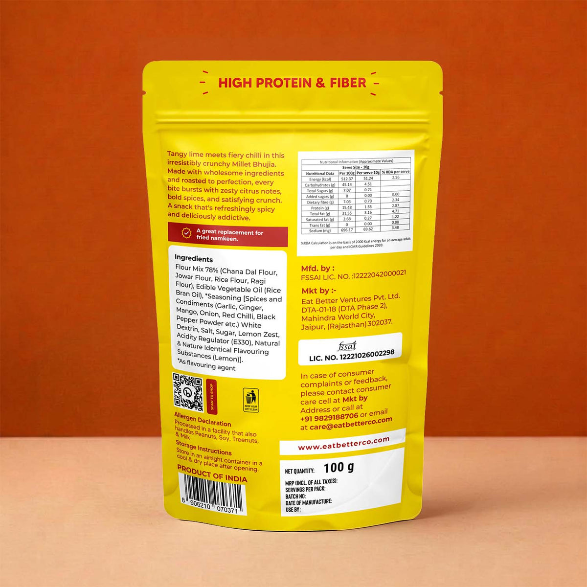 Protein Bhujia - Chilli Lime