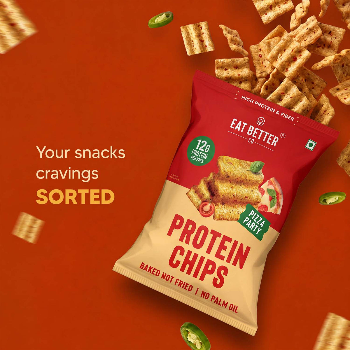 Protein Chips - Pizza Party