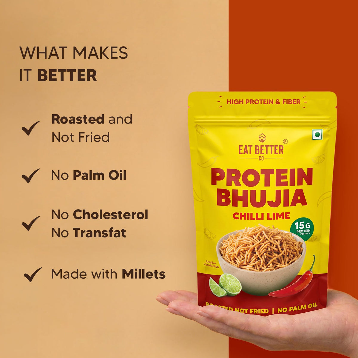 Protein Bhujia - Chilli Lime