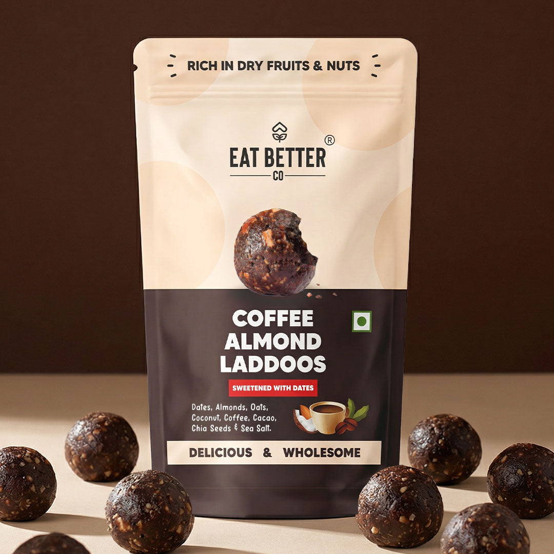 Coffee Almond Laddoos  - Value Pack