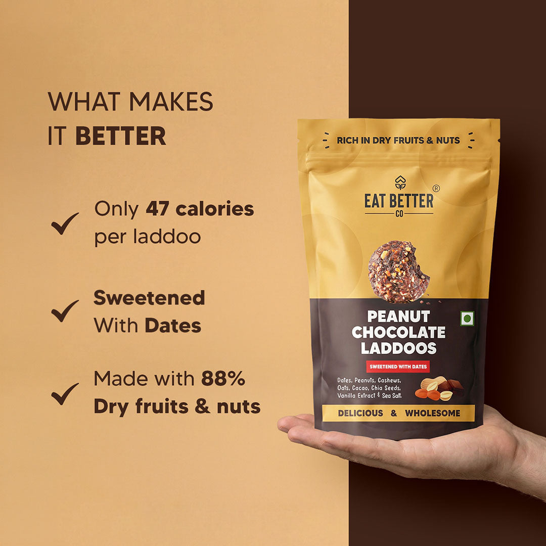 Peanut Chocolate Laddoos - Value Pack