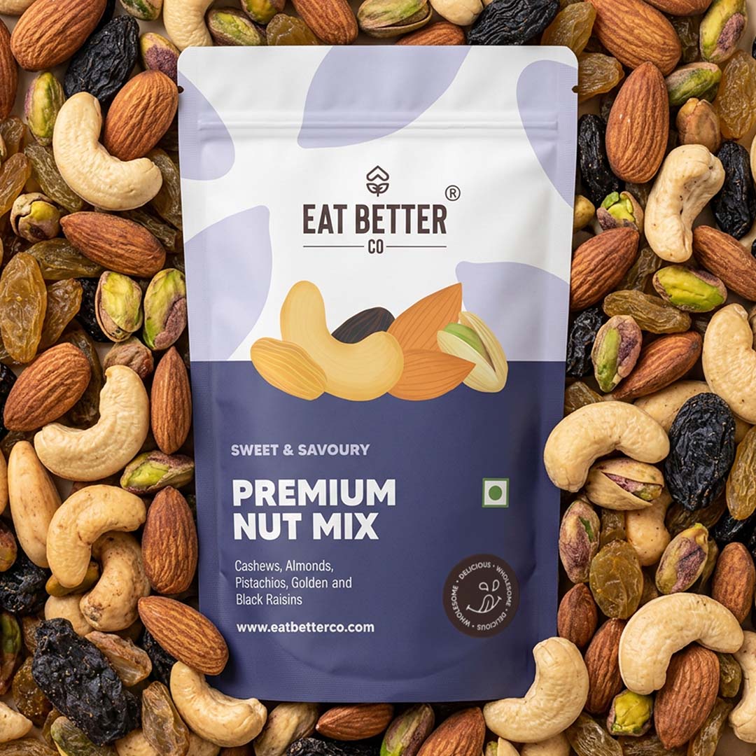PREMIUM NUT MIX - JUMBO NUTS & RAISINS