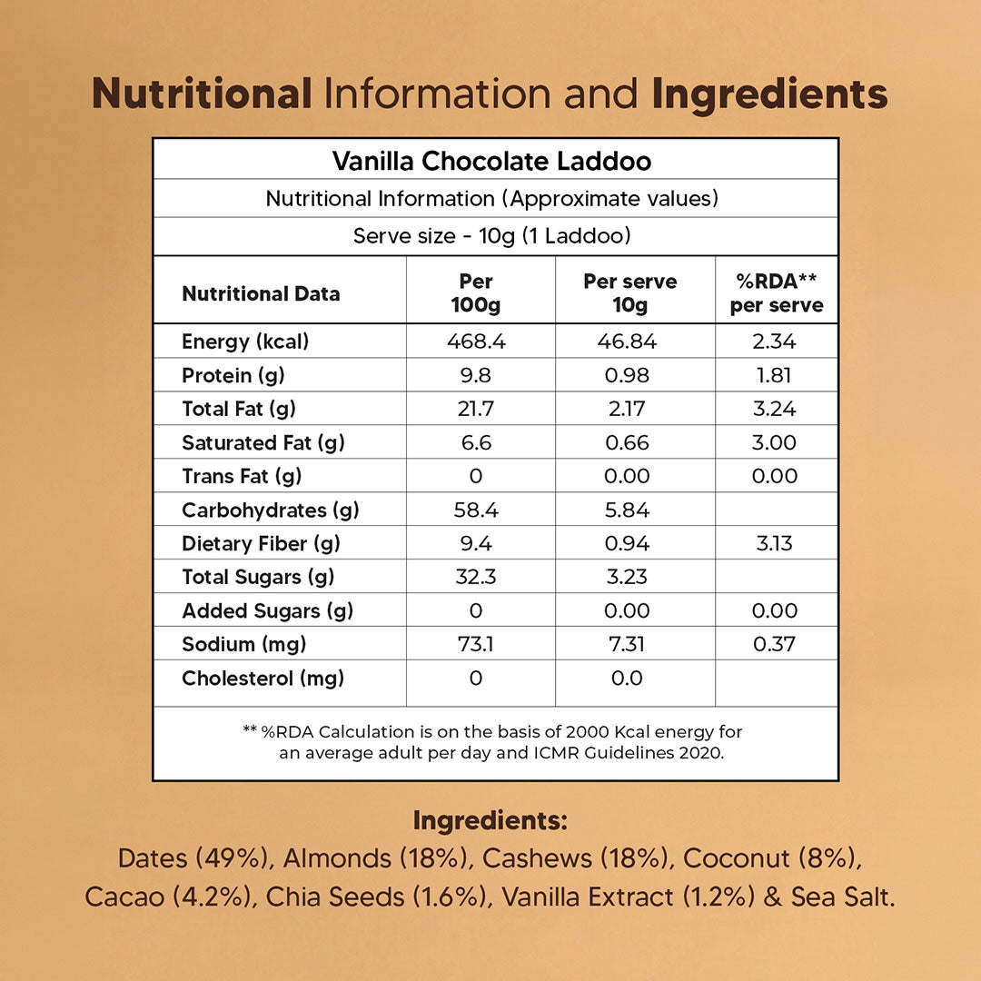 Vanilla Chocolate Laddoos - Value Pack