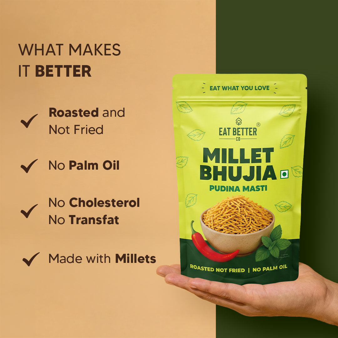 Millet Bhujia - Pudina Masti