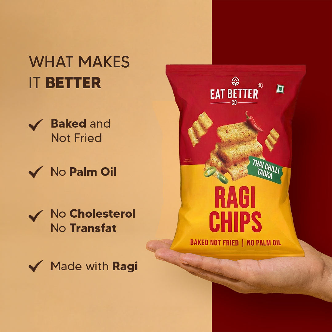 Ragi Chips - Thai Chilli Tadka