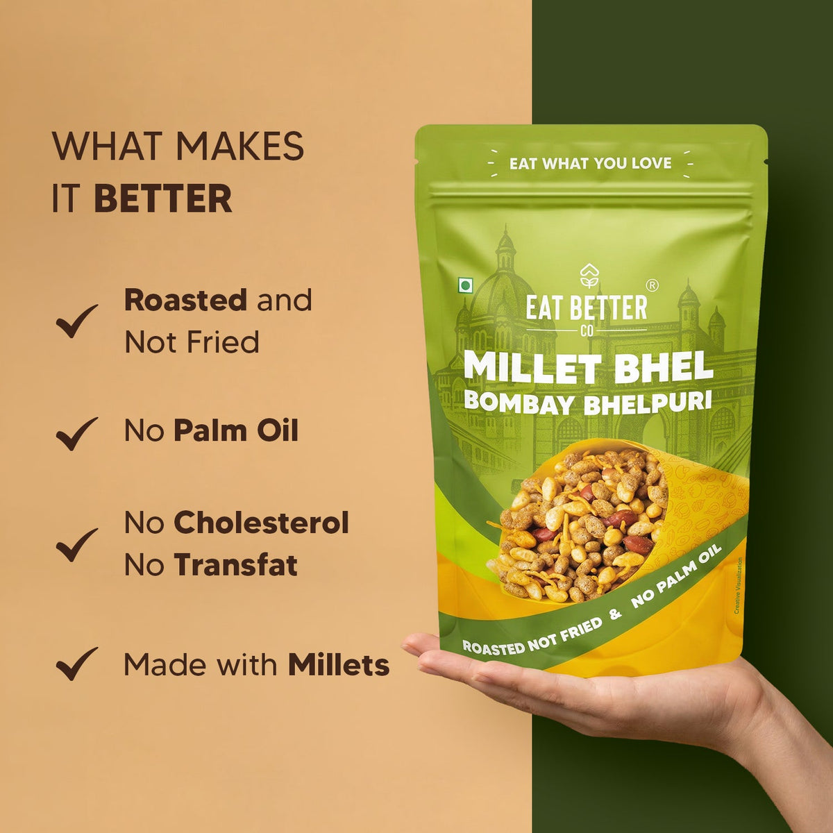 MILLET BHEL - BOMBAY BHELPURI