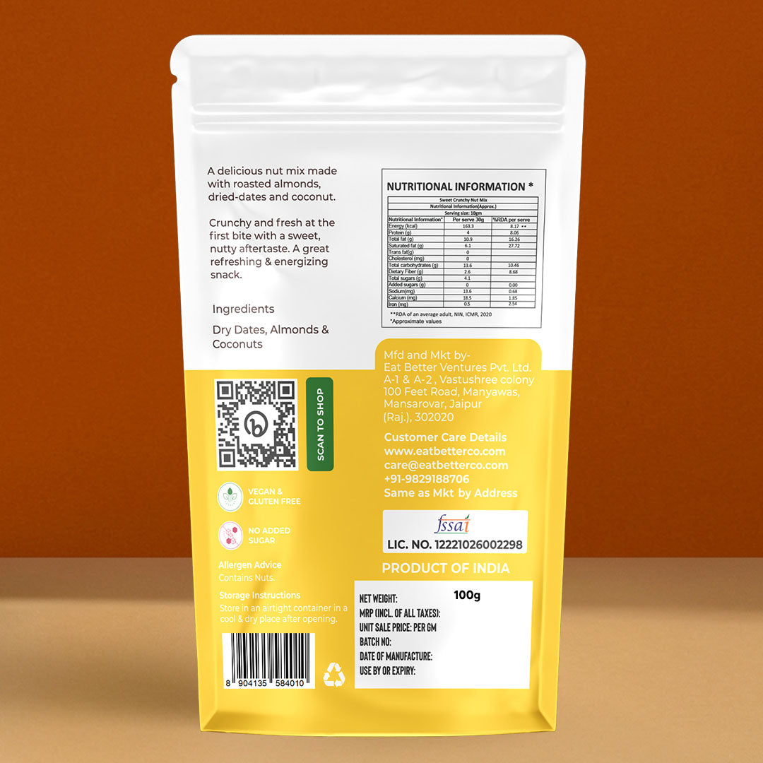 Sweet Crunchy Nut Mix