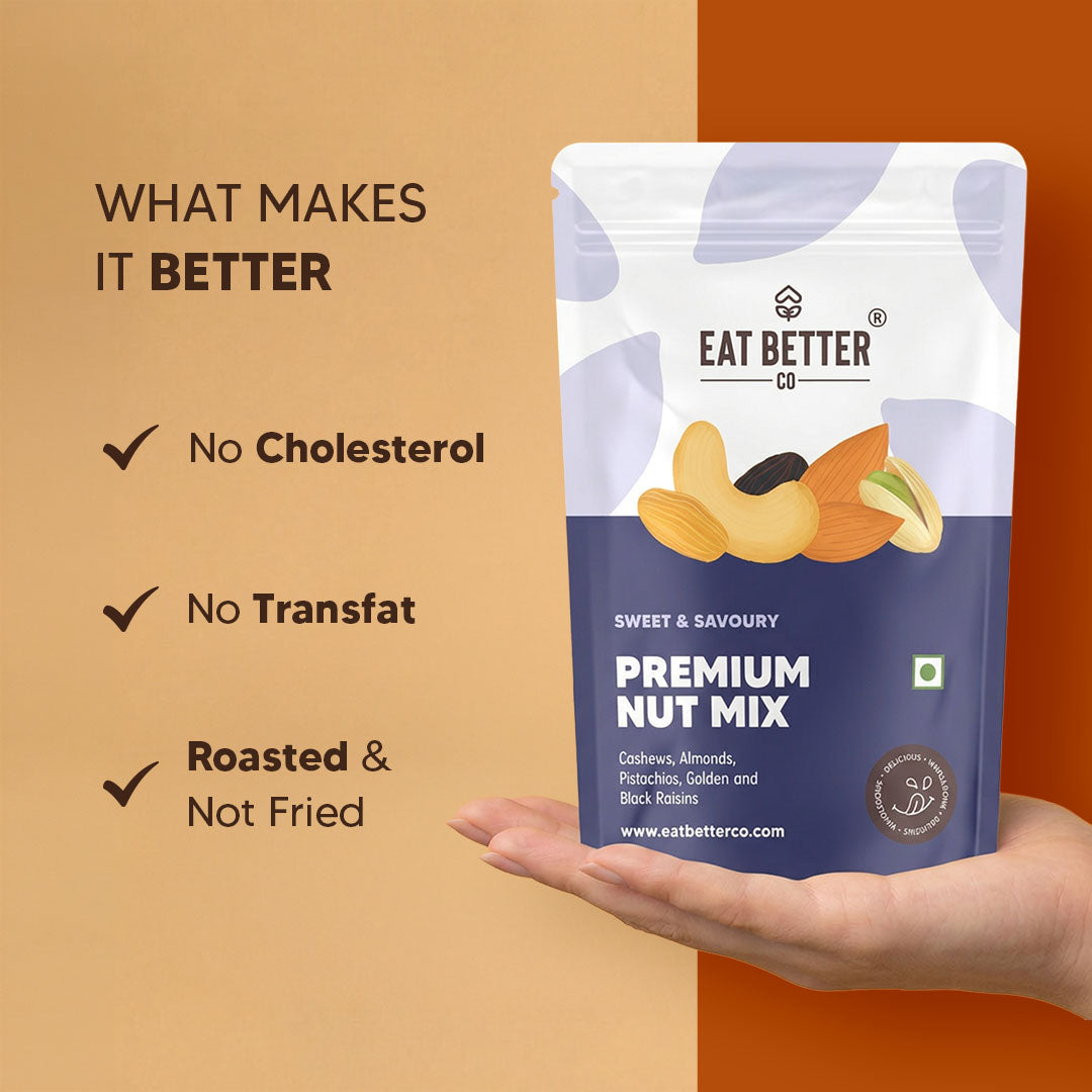 PREMIUM NUT MIX - JUMBO NUTS & RAISINS